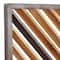 Set of 3 Brown Wood Contemporary Wall Decor 12", 35"